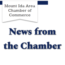 News from the Mount Ida Area Chamber of Commerce - Montgomery County